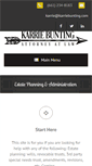 Mobile Screenshot of karriebunting.com